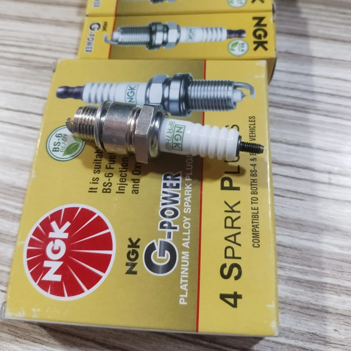 Rx 100 Spark Plug NGK G.Power 2