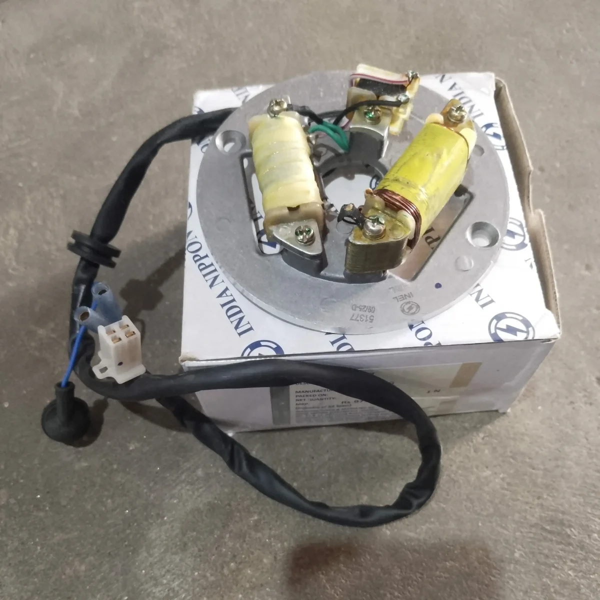 Coil Plate Assy Rxg Rxz Rx135 Oem 2