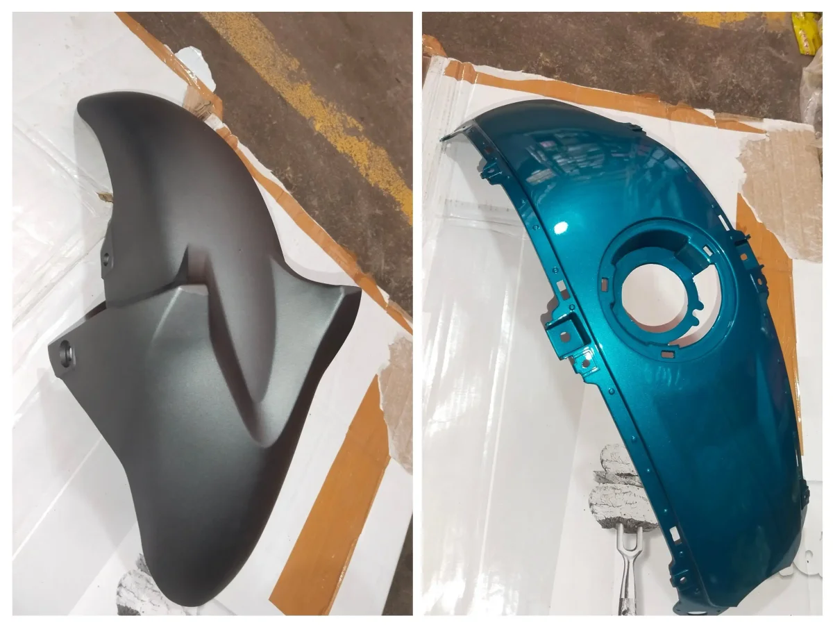 FZ V2 FULL BODY KIT MATT GREY/CYAN 2