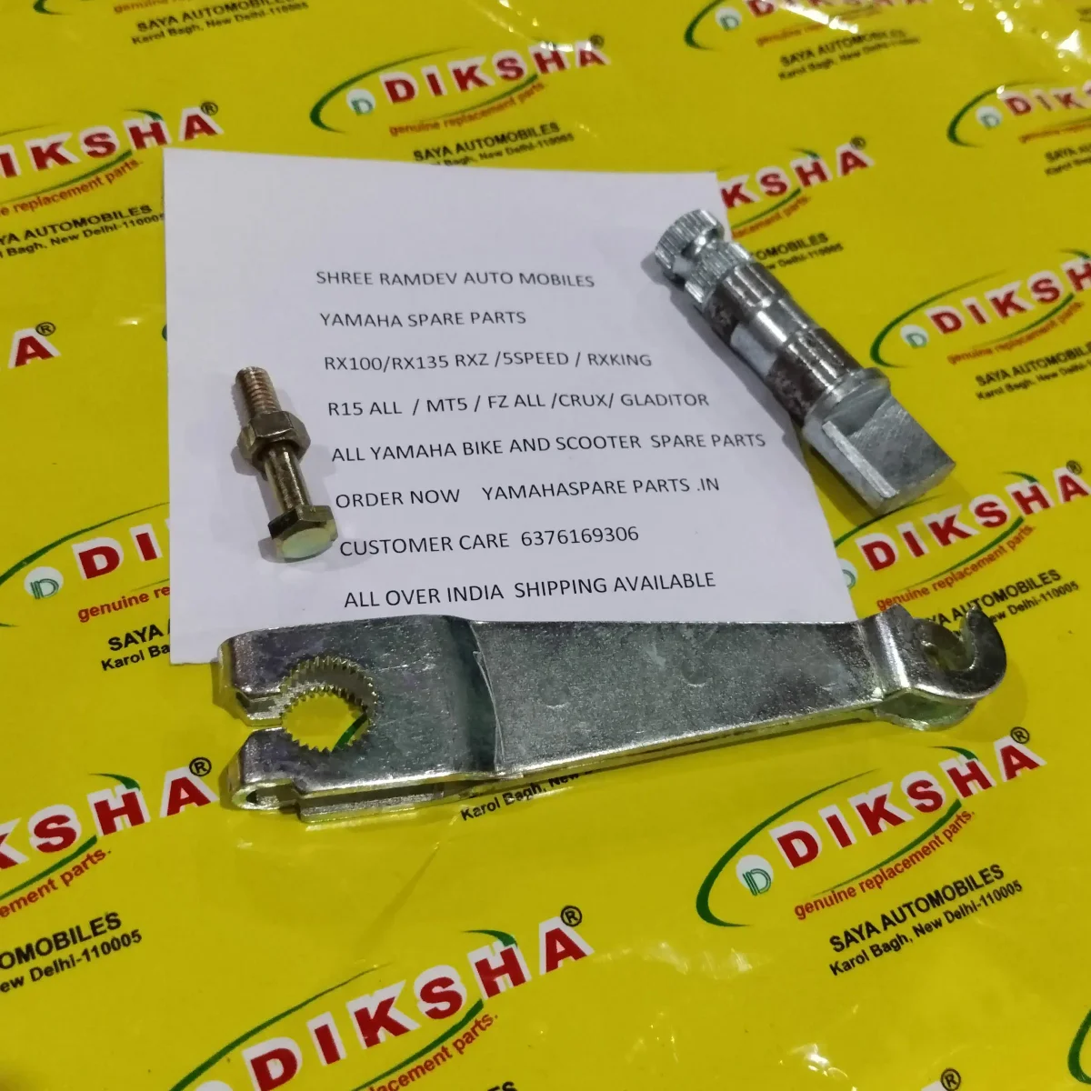 Front Brake Cam Lever Set Rx Series All 2