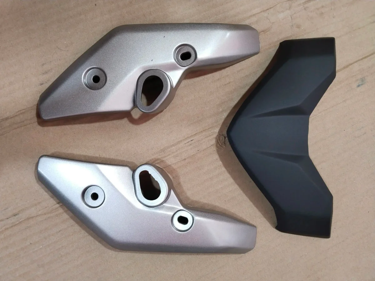 FZ V1 HEAD LIGHT VISOR SILVER