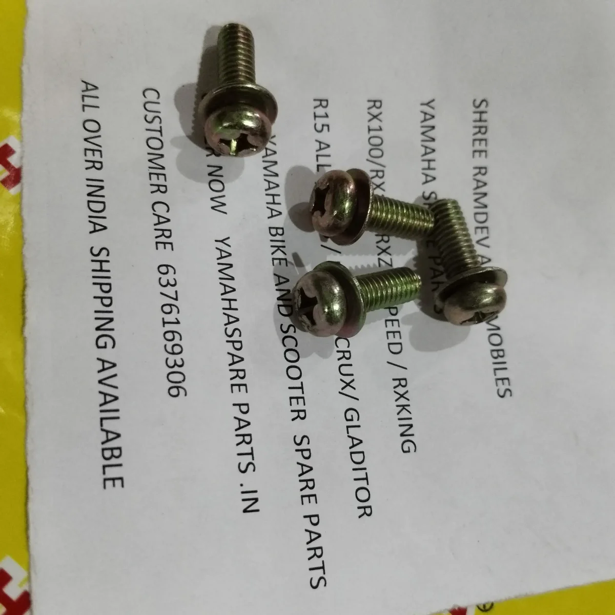 CHAIN COVER SCREW Big Rx Series (4Pic) 2