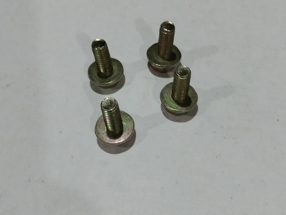 REAR MUDGUARD BOLT SET/4 (RX.307) 2
