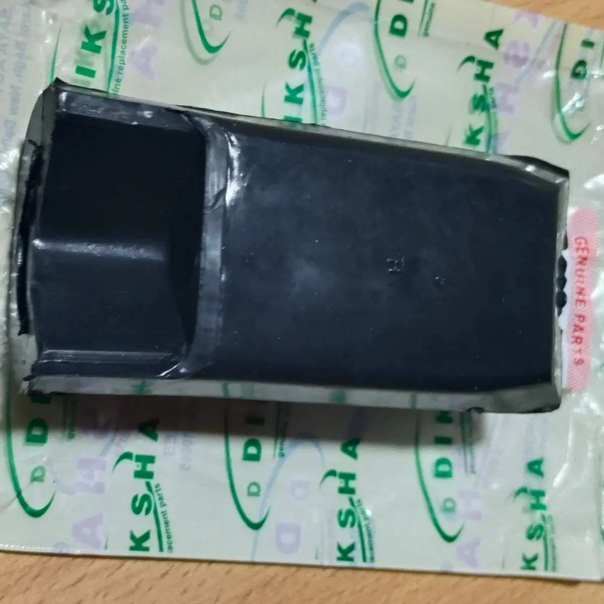 FRONT FOOTREST RUBBER PVC (RXZ.654) 2