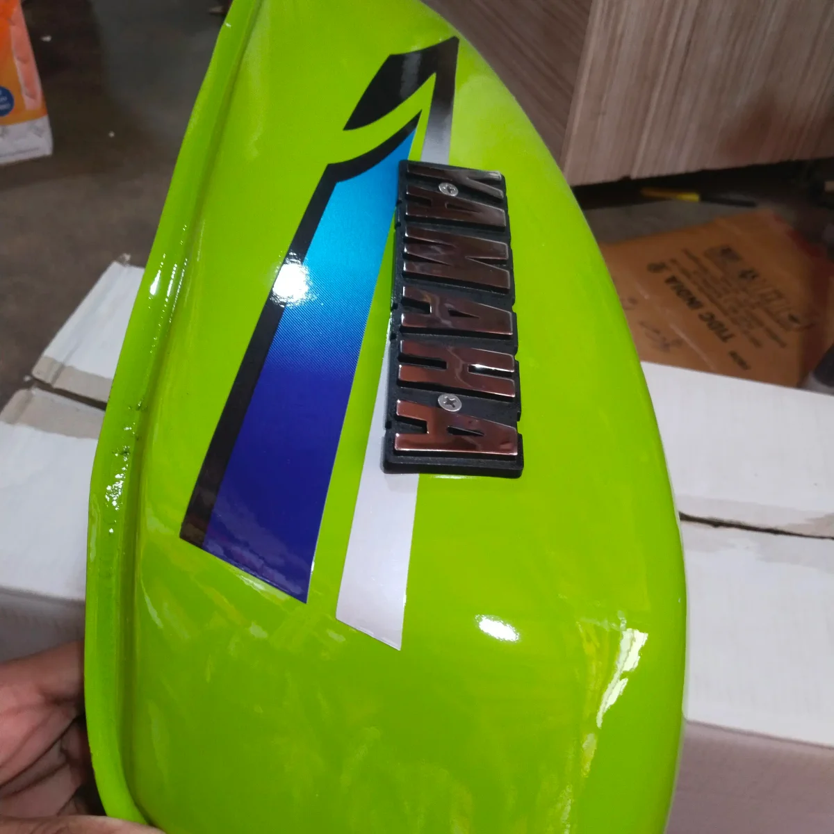 5SPEED TANK ASSY (NEON GREEN) 2