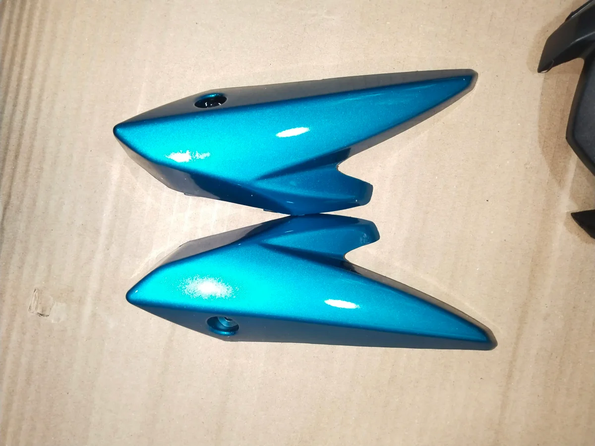 FZ V2 HEAD LIGHT VISOR CYEN BLUE/GONDEN 2