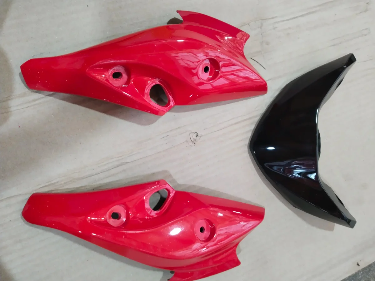 FZS HEAD LIGHT VISOR SPORT RED
