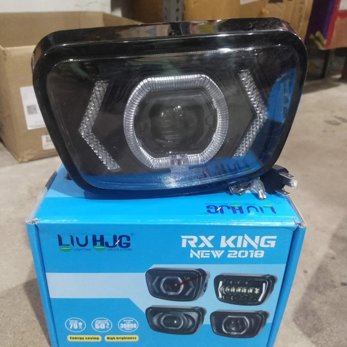 Rx king Head Light Assy Rx Series All Bike Sutaible 2