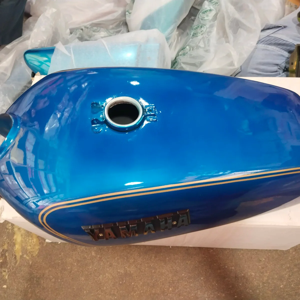 RX100 PETROL TANK BLUE 2