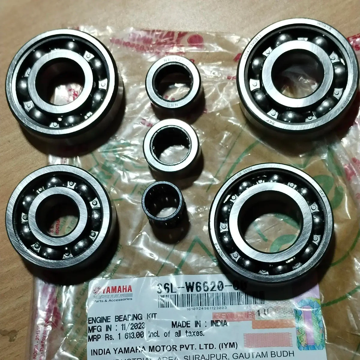 RX100/RX135/RXZ ENGINE BEARING KIT FULL 2