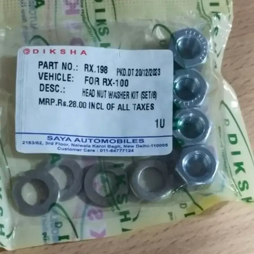 HEAD NUT KIT RX SERIES (1 PAIR)