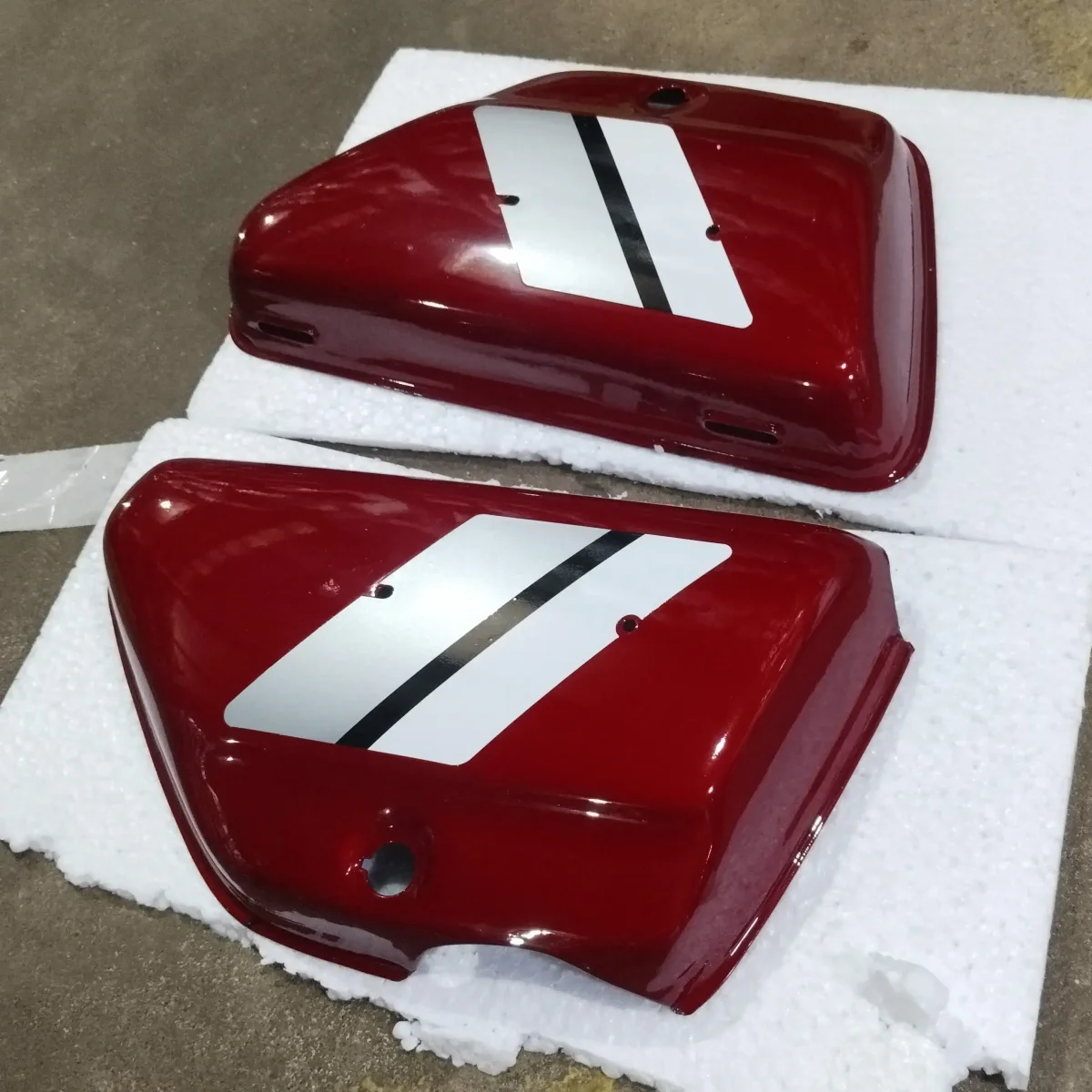 PETROL TANK KIT HERO HONDA SS RED 2