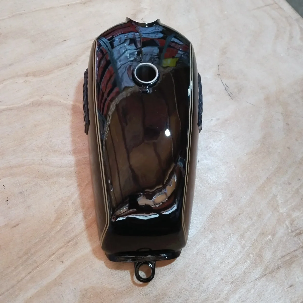 PETROL TANK BLACK RX100 2