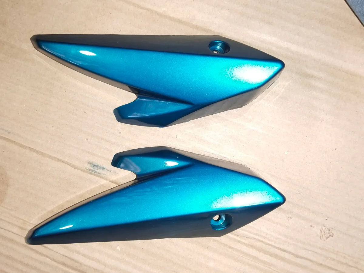 FZ V2 HEAD LIGHT VISOR CYAN BLUE 2