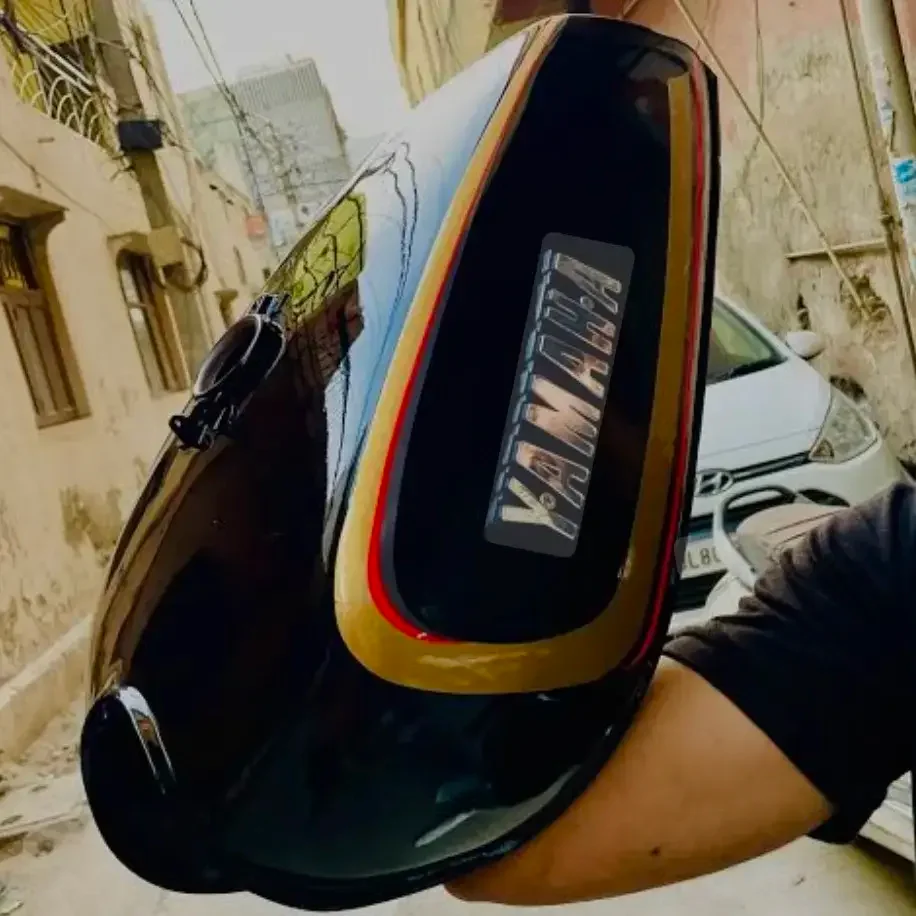RX135 PETROL TANK BLACK
