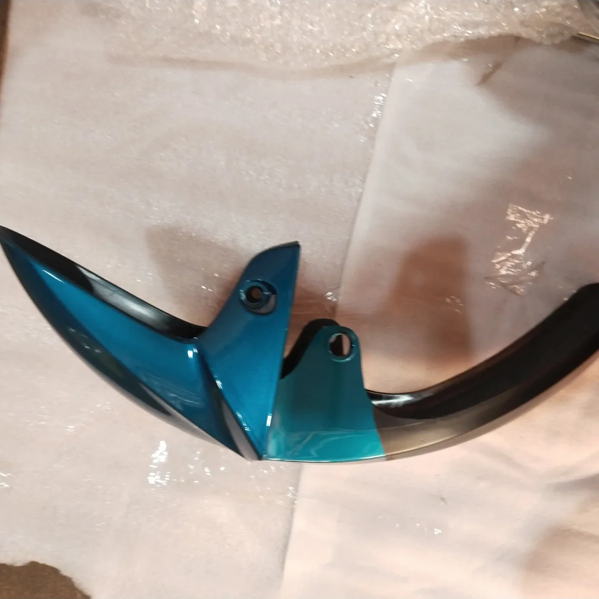 R15 V1 V2 FRONT MUDGUARD CYAN BLUE 2