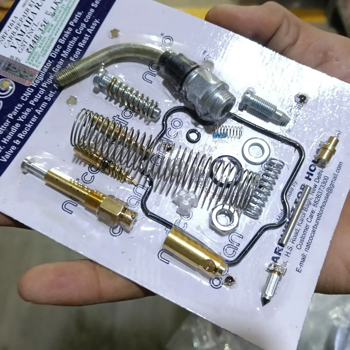 CARB REPAIR KIT RAY 2