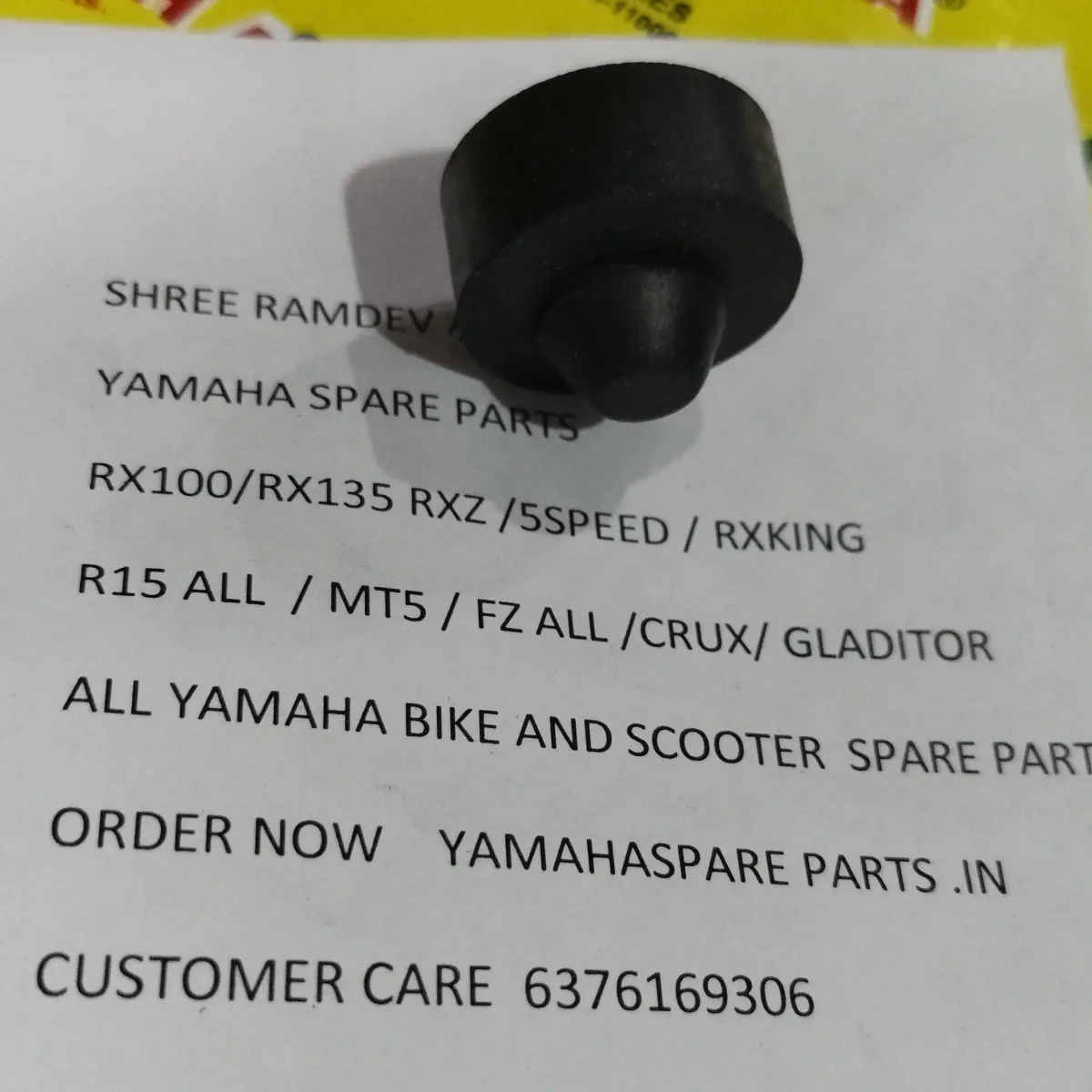 Centre Stand Rubber Rx Series 2