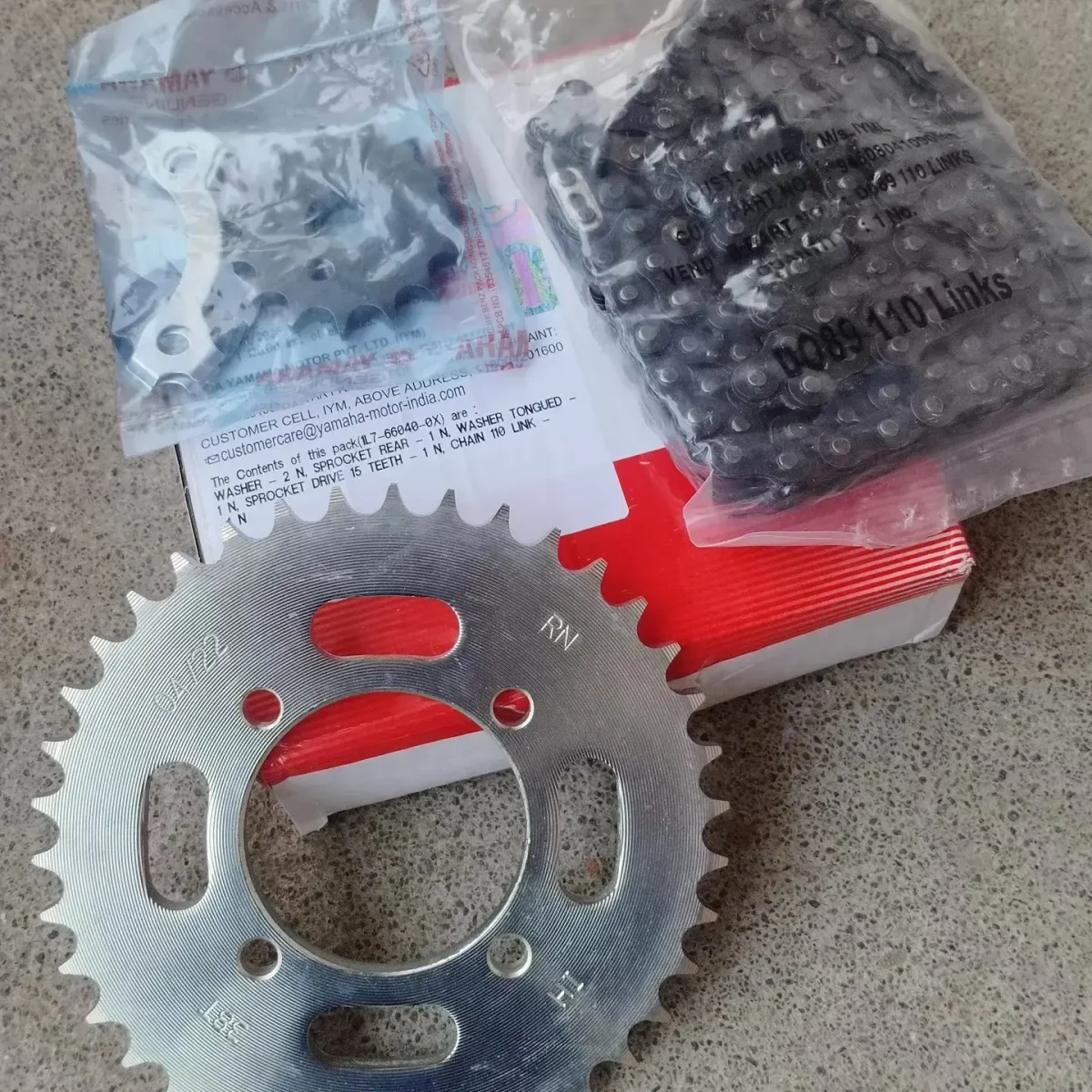 5 SPEED CHAIN KIT ORIGINAL 2