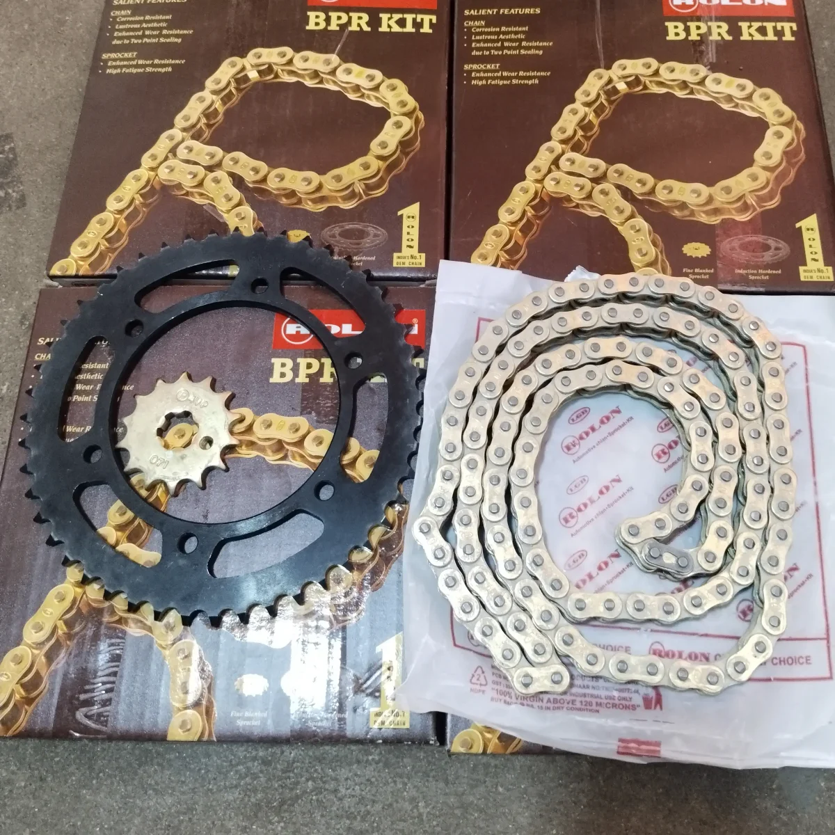 CHAIN KIT R15 V3 V4 R15M (BRASS KIT) 2