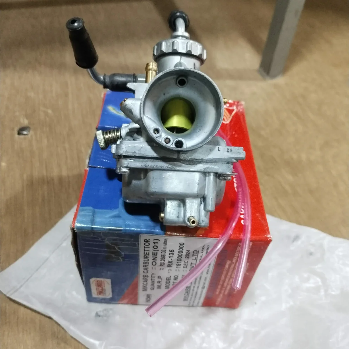 CARBURETTOR ASSEMBLY RX135/RXZ/RXG MIKARB 2
