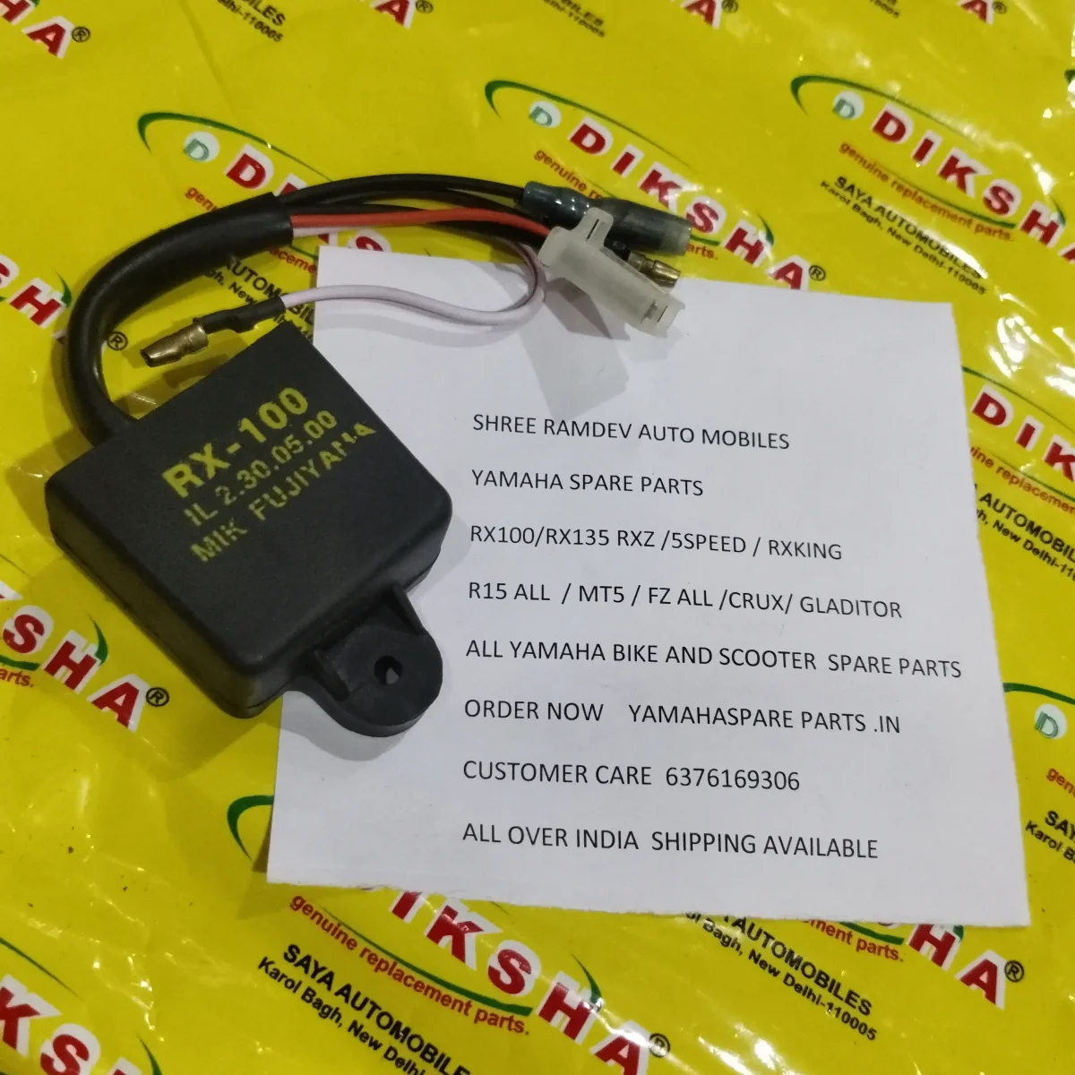 Cdi Unit Assy (12V) Rx100