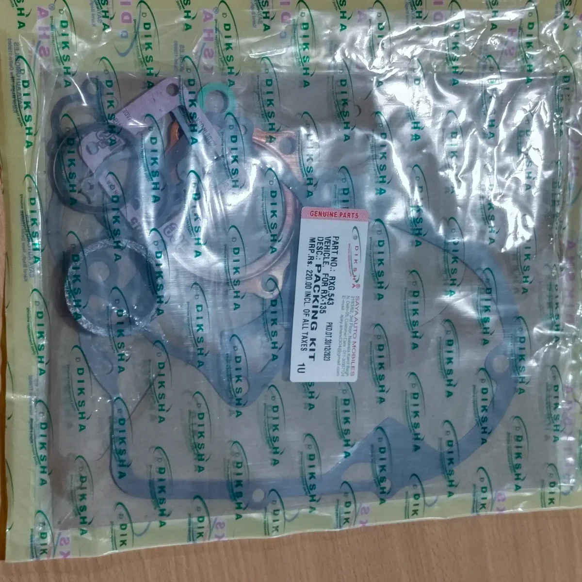 PACKING KIT (RXG.543)