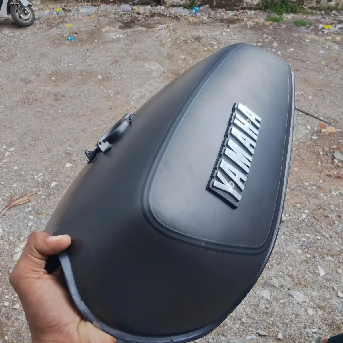 RX100 Petrol TANK GREY 2