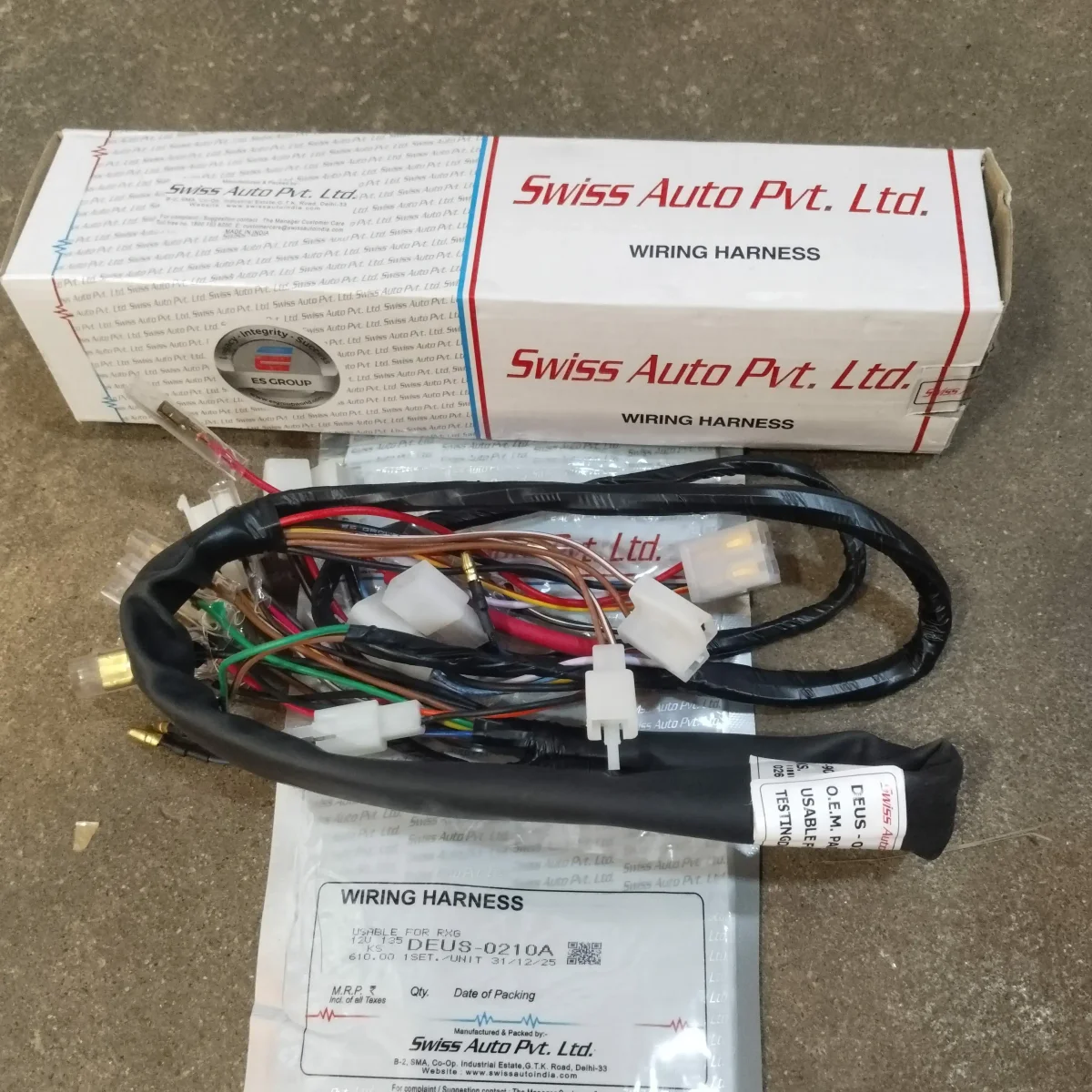 Rx135 Rxg Wiring Kit Swiss Brand Oem