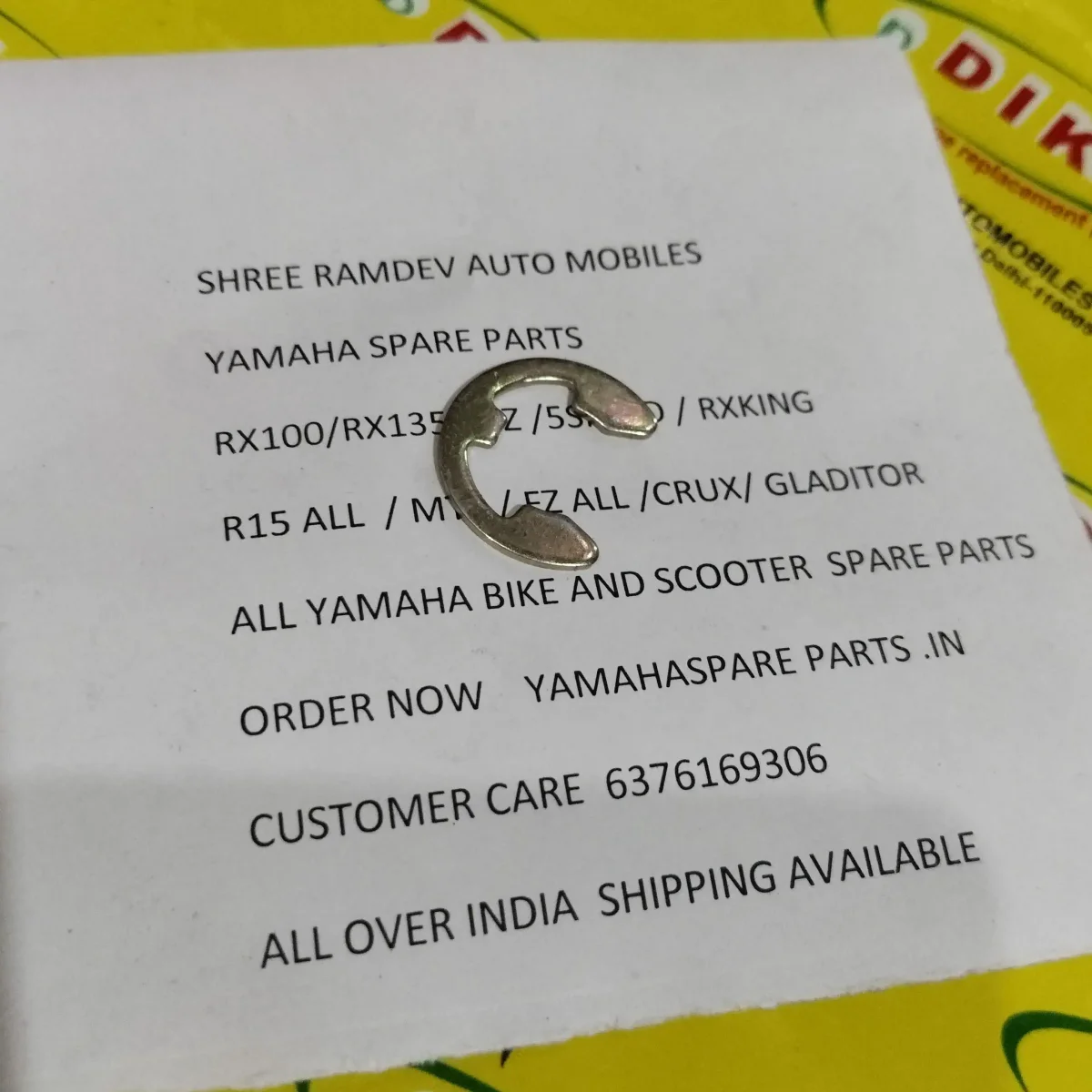 Center Stand Pin Lock Rx Series 2