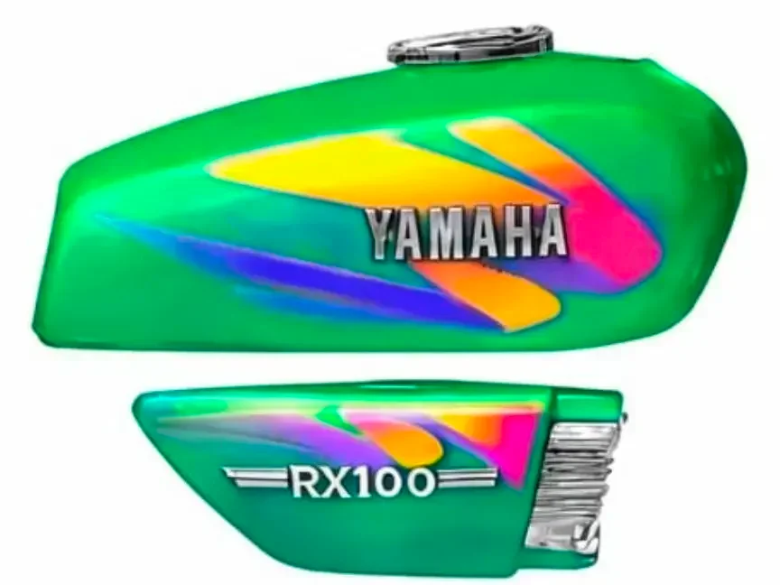 PETROL TANK KIT RX GREEN