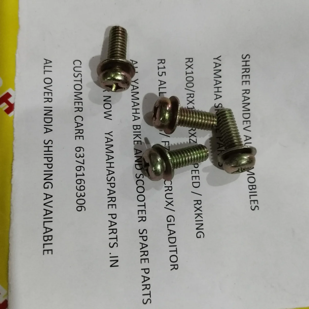 CHAIN COVER SCREW Big Rx Series (4Pic)