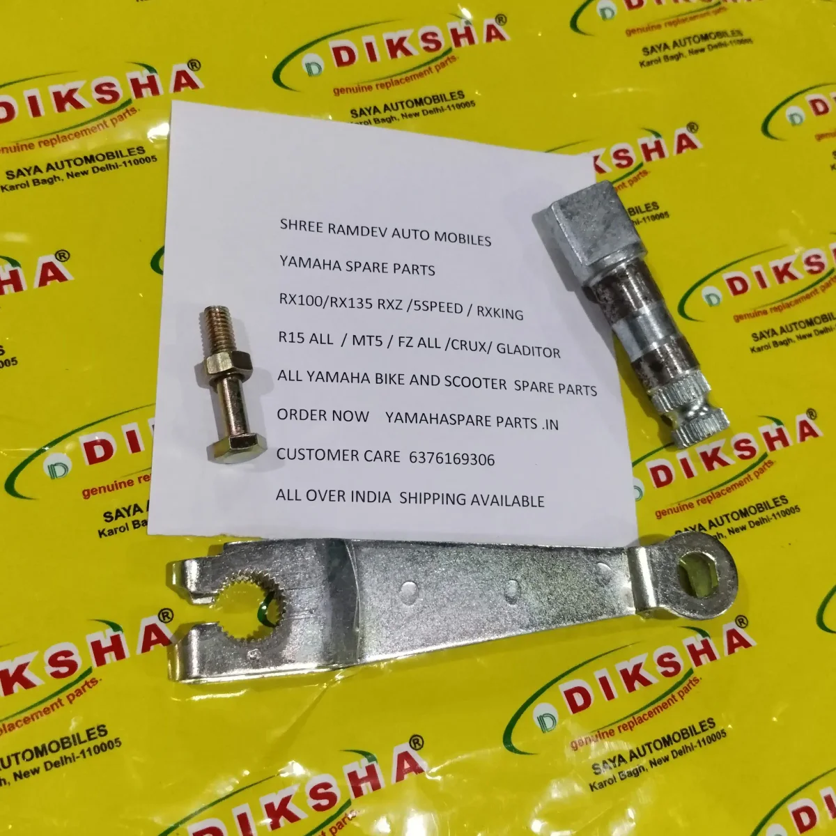 Front Brake Cam Lever Set Rx Series All