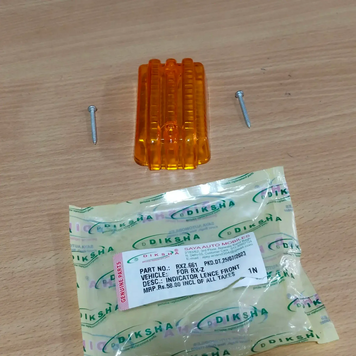 INDICATOR LENCE FRONT (RXZ.661)