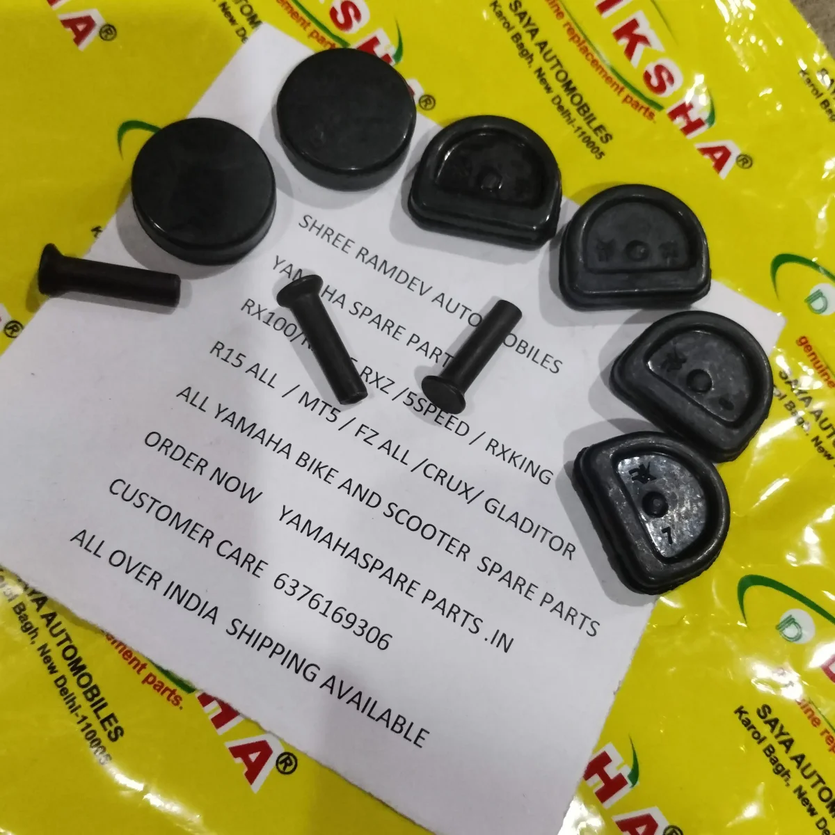 Clutch Rubber Kit Rx 100