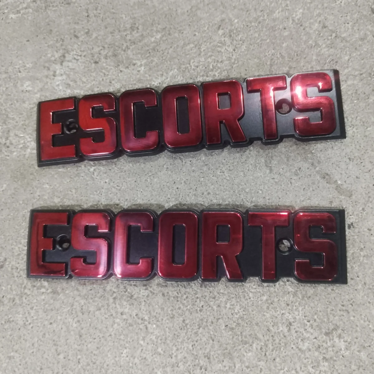 ESCORT MONOGRAM RX RED