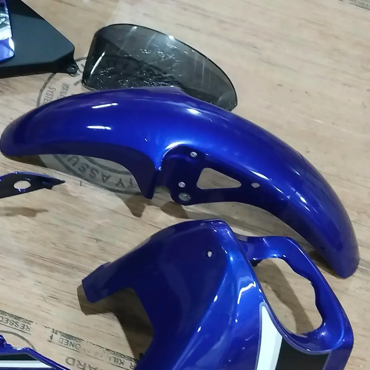 FRONT MUDGUARD (N.BLUE) (RXZ.656NBL)