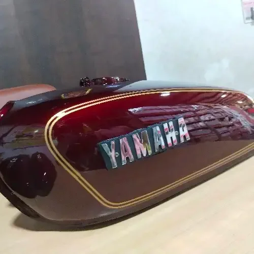 RX 100 PETROL TANK WINE RED