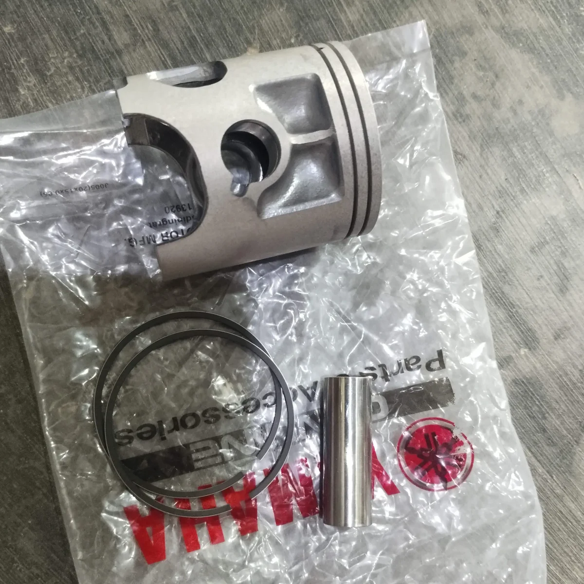 Piston assy 0.75 Size Rx King/Rxz/Rxg/Rx135 Original 2