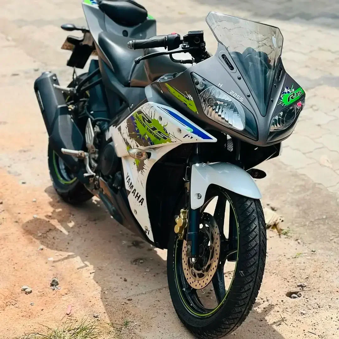R15 V2 BODY KIT MATT GREY/GREEN