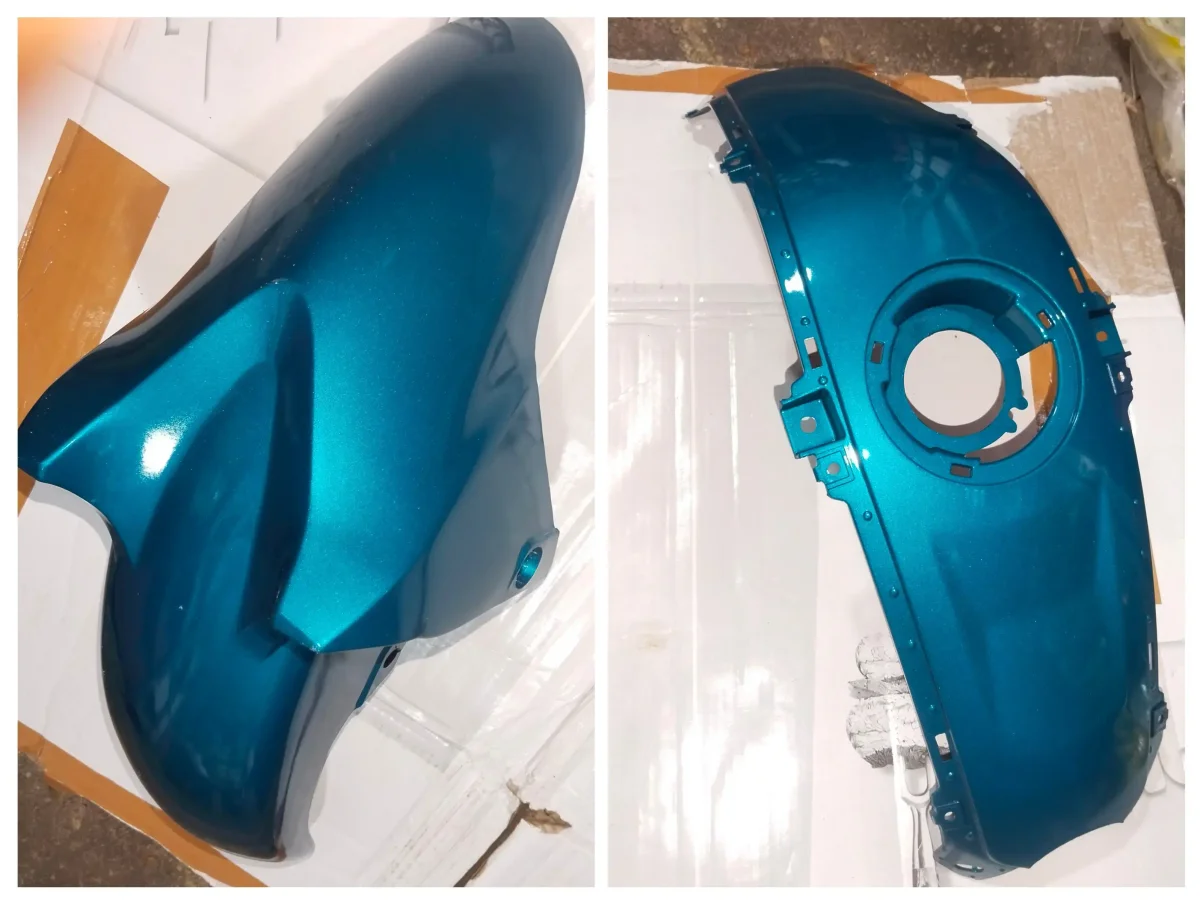 FZ V2 FULL BODY KIT WHITE/CYAN 2