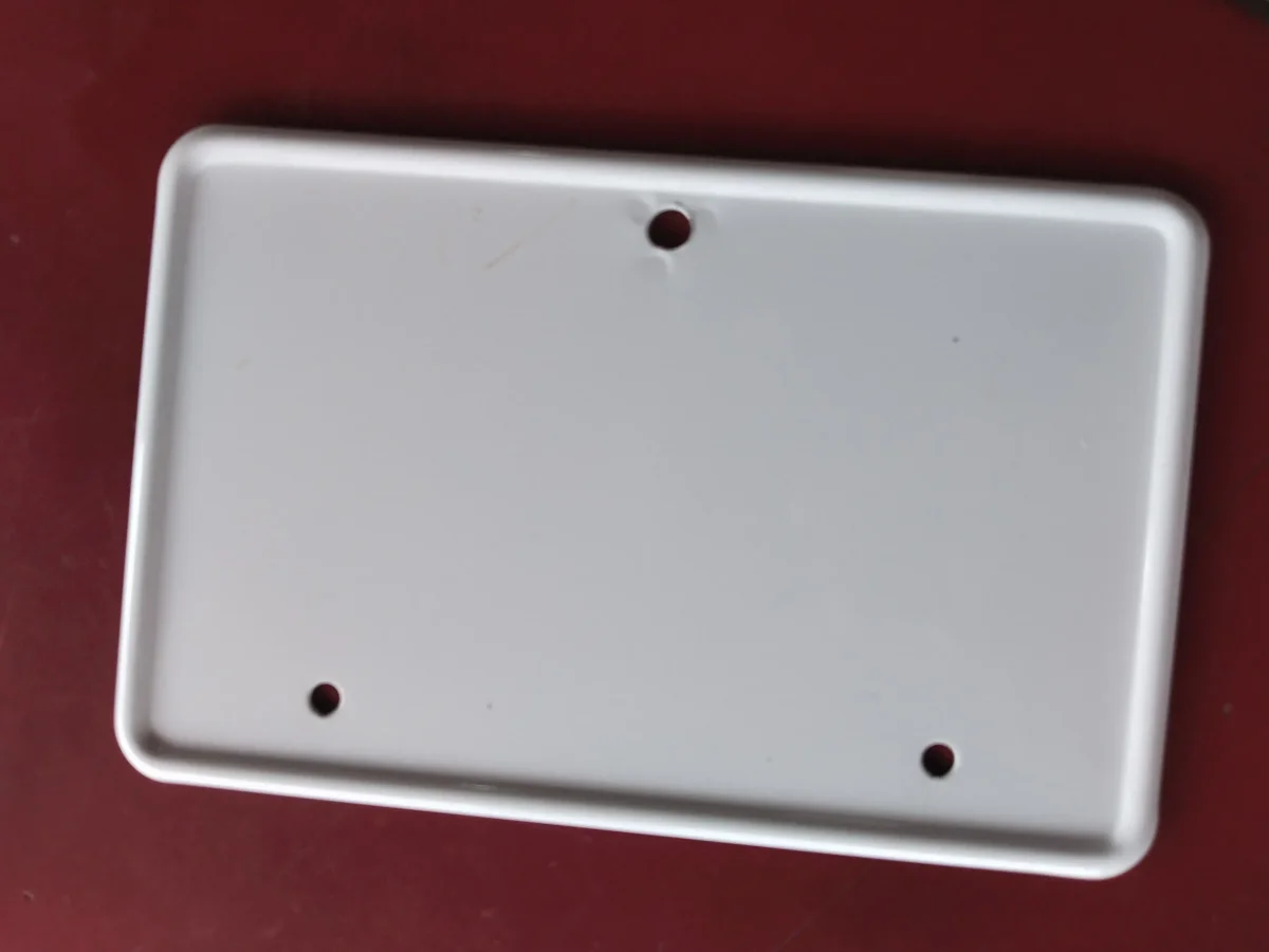 REAR NUMBER PLATE (HEAVY) (RX.310)