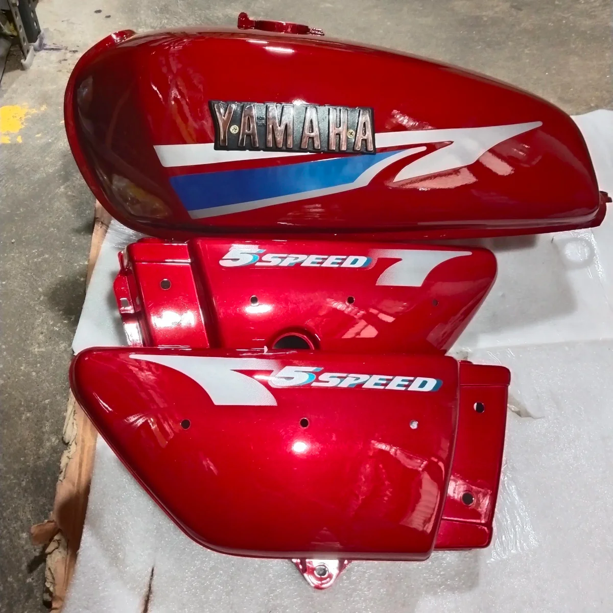 5SPEED FULL TANK ASSY (RED)