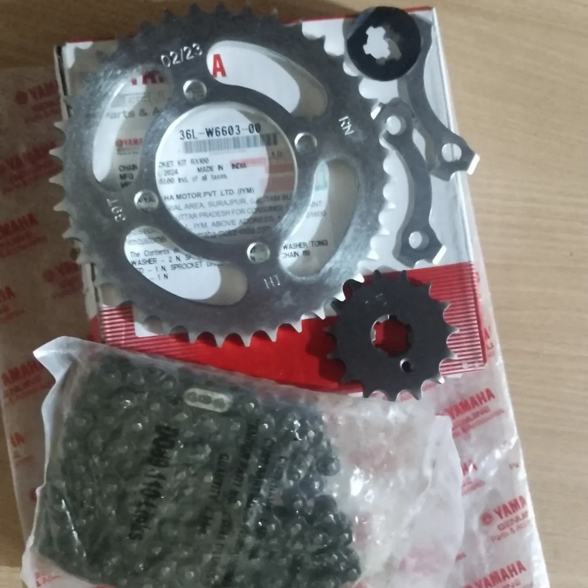 CHAIN SPROCKET RX100
