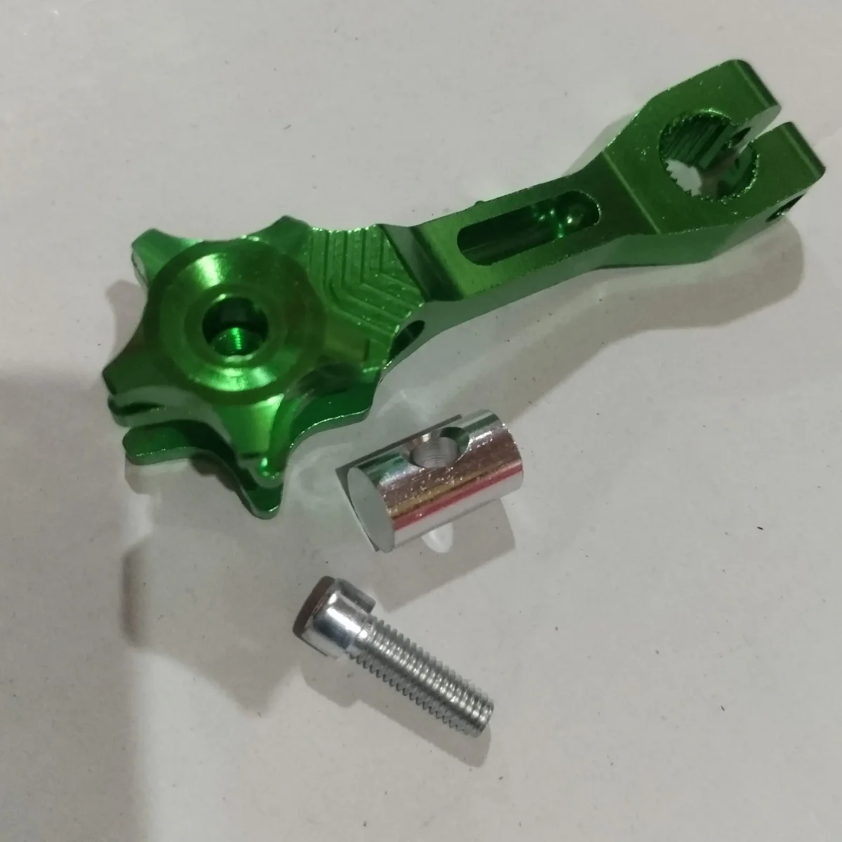 BRAKE CAM LEVER CNC  GREEN 2
