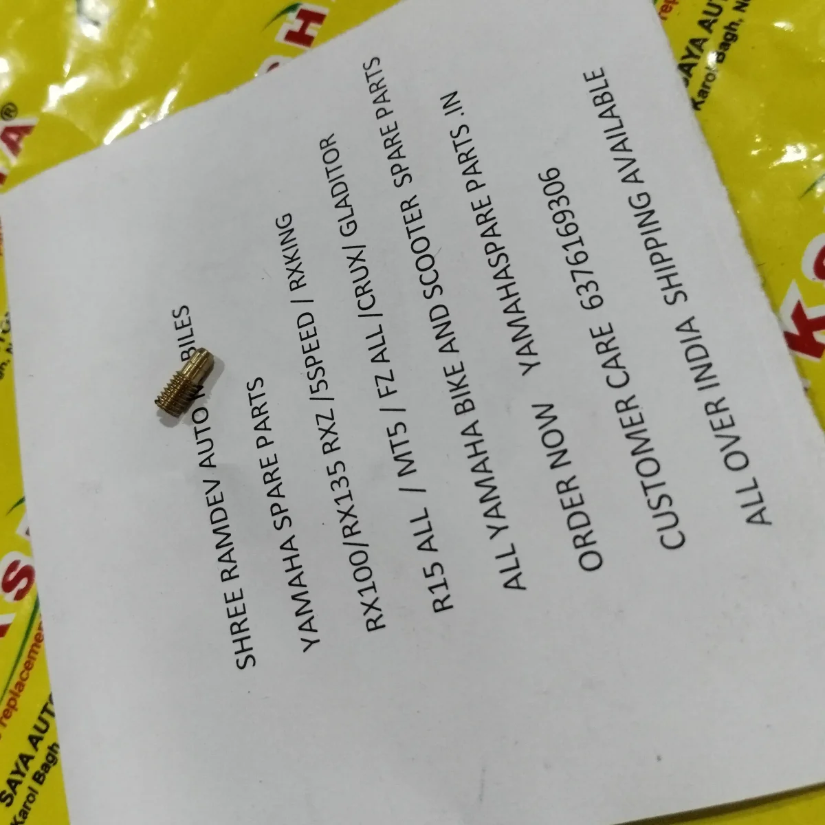 Carburettor Slow Jet Rx100