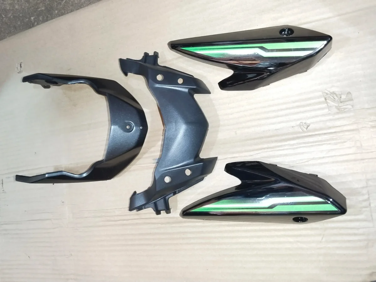 FZ V2 HEAD LIGHT VISOR BLACK/GREEN