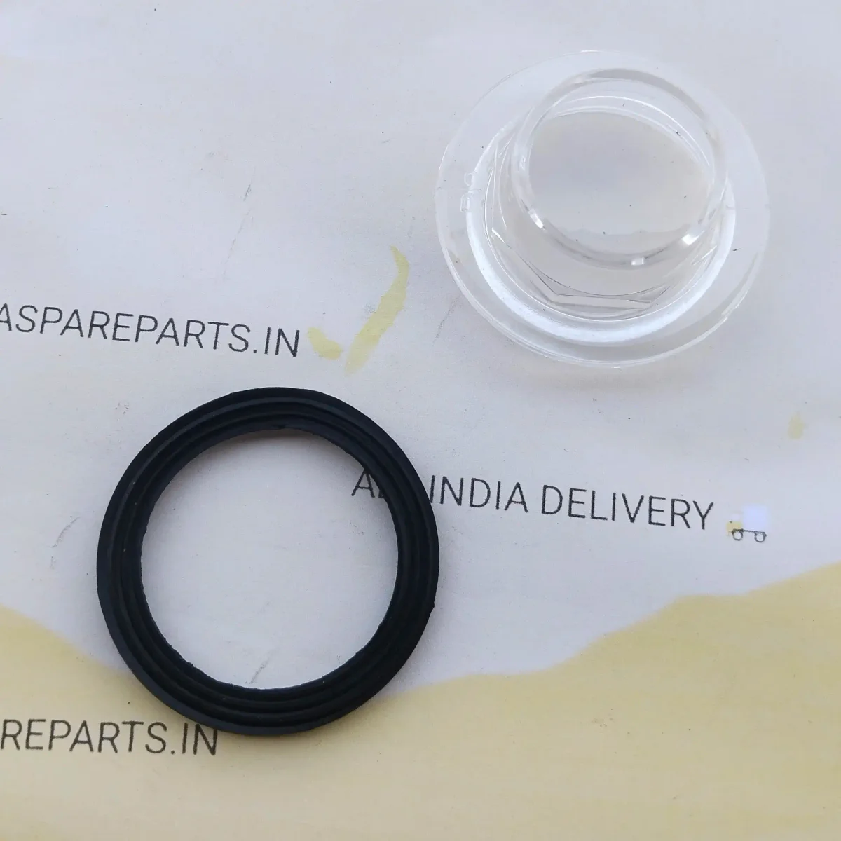 OIL TANK LENS W/GASKET (RX.261) 2