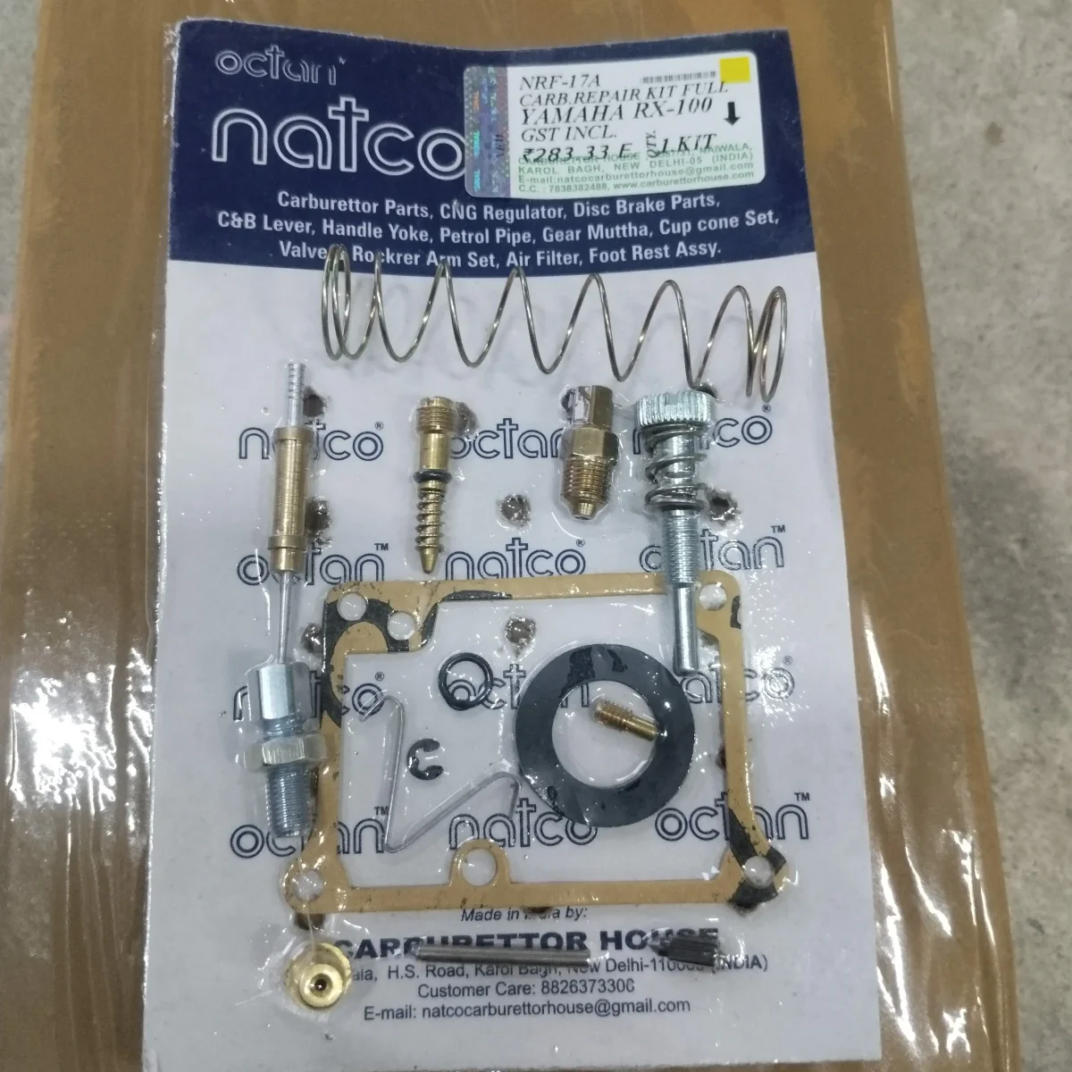Carburettor Repair Kit Rx 100