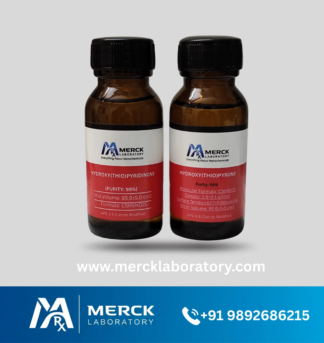 Set of Hydroxythiopyrone & Hydroxythiopyridinone Liquid